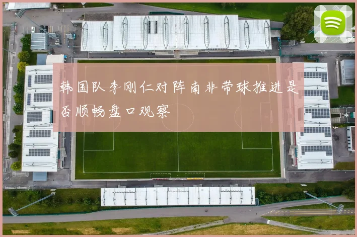韩国队李刚仁对阵南非带球推进是否顺畅盘口观察